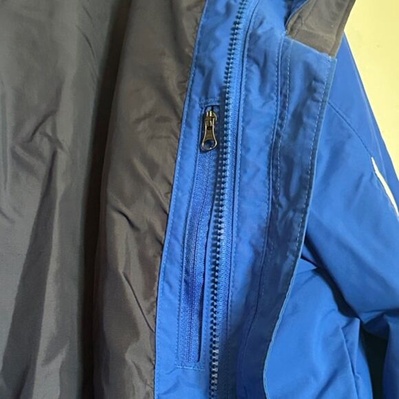 Columbia Ski Windbreaker Omni-Tech Jacket Zip Up Womens XL Snow Winter Fall Blue - Picture 5 of 10